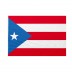 Bandiera Porto Rico 20x30 cm da bastone