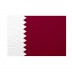 Bandiera Qatar 30x45 cm da bastone