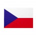 Bandiera Repubblica Ceca 20x30 cm da bastone