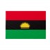 Bandiera Repubblica del Biafra 20x30 cm da bastone