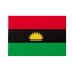 Bandiera Repubblica del Biafra 20x30 cm da bastone