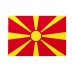 Bandiera Repubblica di Macedonia 70x105 cm da bastone