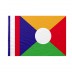 Bandiera Réunion 20x30 cm da bastone