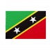 Bandiera Saint Kitts e Nevis 20x30 cm da bastone