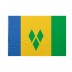 Bandiera Saint Vincent e Grenadine 20x30 cm da bastone