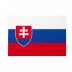 Bandiera Slovacchia 20x30 cm da bastone