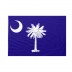 Bandiera South Carolina 20x30 cm da bastone