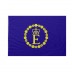 Bandiera Stendardo Regina Elisabetta II 70x105 cm da bastone