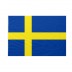 Bandiera Svezia 20x30 cm da bastone
