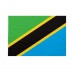 Bandiera Tanzania 20x30 cm da bastone