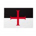 Bandiera Templare 20x30 cm da bastone