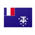 Bandiera Territori francesi meridionali-Territorio delle Terre australi e antartiche francesi 20x30 cm da bastone