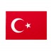 Bandiera Turchia 20x30 cm da bastone
