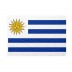 Bandiera Uruguay 20x30 cm da bastone