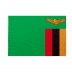 Bandiera Zambia 20x30 cm da bastone
